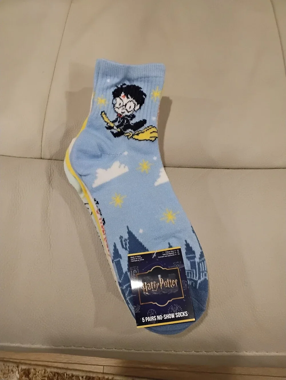 NWT Harry Potter Quarter Socks 5 Pair